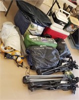 Large Lot Of Camping Gear