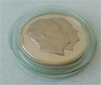 Bronze Richard Nixon January 20th 1973 Medal