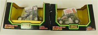 2 Racing Champions 1/24 Scale Sprint Cart Diecast