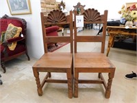 2 Mesquite El Paso Chairs (Store)