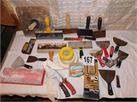 Lot Of Drywall Tools And Material (Bsmnt)
