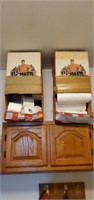 Toilet paper and paper towels