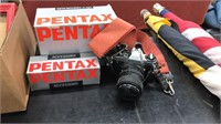 PENTAX CAMERA W/ ACCESSORIES IN OG BOXES