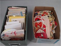 Vintage Valentines and misc cards