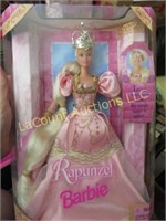1997 Barbie Rapunzel doll in box