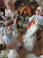 Woman figures collector plate decor Lenox Bride