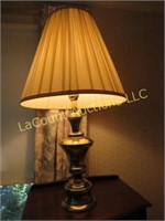 2 brass style table lamps touch feature
