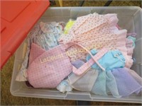 covered tote w doll clothing shoes misc