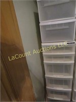 stack drawer storage bins one unit & drawers