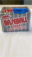 1989 Fleer Bseball 132ct Logo Stickers & Cards