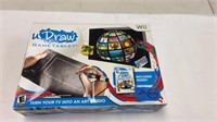 Nintendo Wii U Draw Game Tablet w/Game