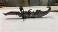 Dragon shaped souvenier knife Stainless steel
