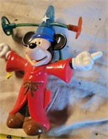 D4) MICKEY MOUSE talking figure, vintage. Works.