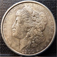 1900 Morgan Silver Dollar Coin