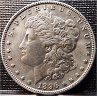 1896 Morgan Silver Dollar