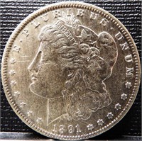 1891-O Morgan Silver Dollar Coin