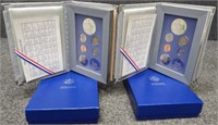 (2) 1986 U.S. Prestige Coin Sets