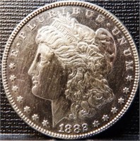 1882 Morgan Silver Dollar Coin