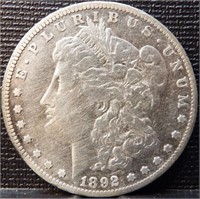 1892-S Morgan Silver Dollar Coin