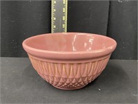 Early AE Hull Quilted Diamond Pink Mixing Bowl