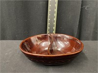 Vintage Marcrest Divided Dish