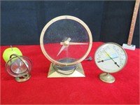Time and Weather Brass Meters