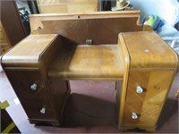 Antique 4 Drawer Vanity Dresser