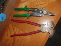 ADJUSTABLE WRENCES, FENCE PLIERS, TIN SNIPS