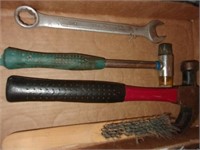 WRENCHES, HAMMER, TOOLS
