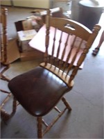 DINNING ROOM TABLE,6 CHAIRS, 2 LEAVES