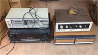 Cassette Player, Amplifier, Stereo and C