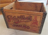 Pfeiffer's Advertising Wood Crate.