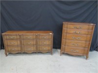 2 PIECE FRENCH PROVINCIAL MALCOLM BEDROOM SUITE