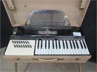 ELECTRIC VINTAGE MICRORGAN MADE IN ITALY ON STAND