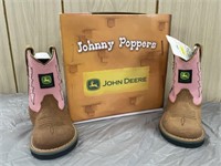 New! John Deere JD1185 Childs 4.5 medium boots