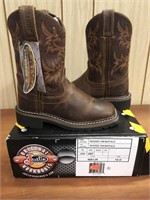 New Justin Boys Boots size 10 D model 4681JR