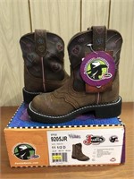New Justin Girl Boots size 11 1/2 D model 9205JJR