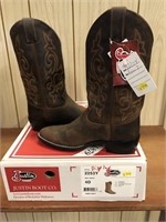New Justin Boys Boots size 4D model 2253Y