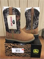 New John Deere Ladies Boots size 6m style JD3288