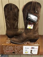 New Justin Ladies Boots size 6 1/2 B style