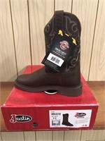 New Justin Mens Boots size 9D style Wk4310