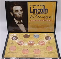 Complete Lincoln Penny Design Collection