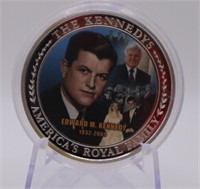2009 Colorized Edward Kennedy Proof Coin