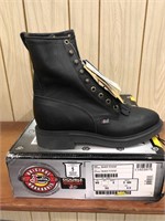New Justin Mens Work Boots size 8 d style 763