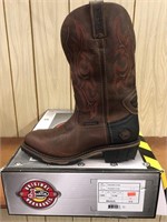New Justin Mens Work Boots size 9D style Wk4628