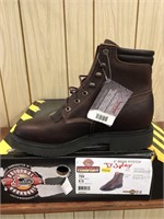 New Justin Mens Work Boots size 8D style 769