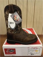 New Justin Mens Boots size 6D style WK4675
