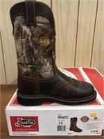 New Justin Mens Boots size 6 D style WK4675