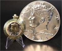 Kennedy Half Dollar Pocket Watch