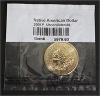 2009-P Native American Dollar; UNC